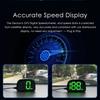 Car HUD Car HeadUp Display Car Global Position System Speedometer Digital Display Speed Meter Electronic Accessories For All Car