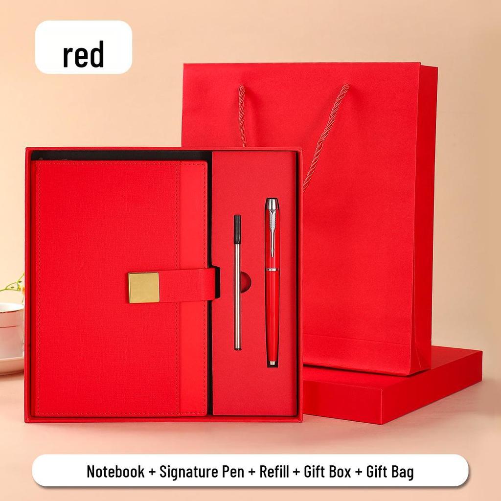 Custom Printed Business Notebook Gift Set for Office Meetings & Corporate Events