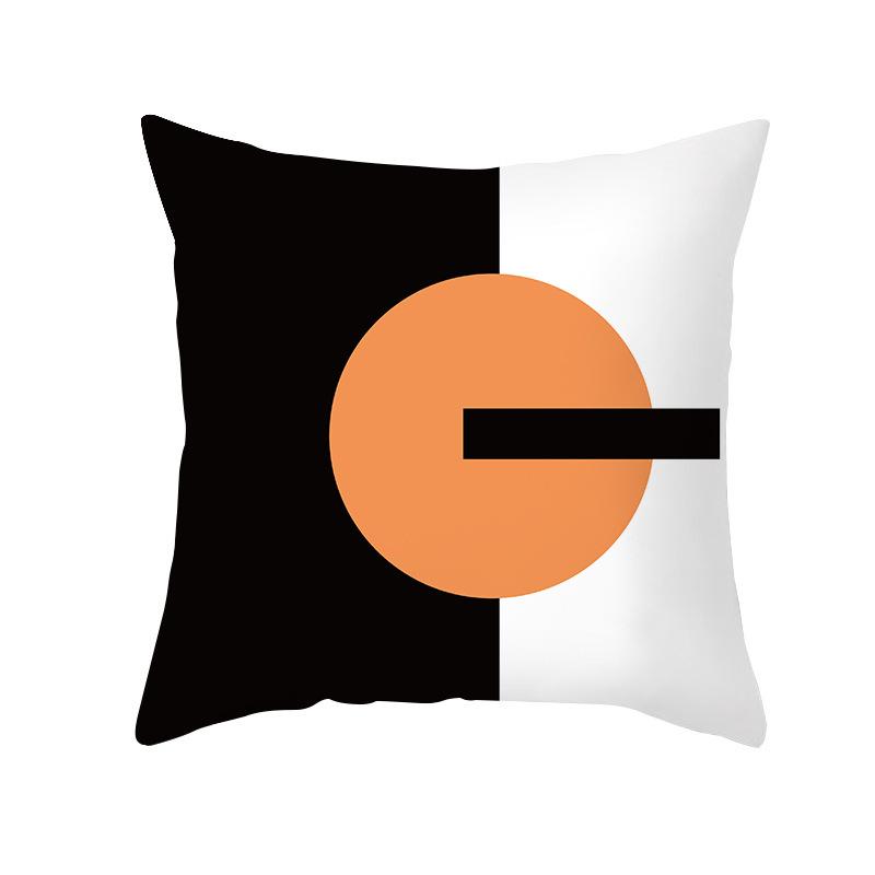New Style Pillow Case, Geometric Pillow, Light Luxury Pillow Case, Sofa Cushion Cover, Lumbar Support