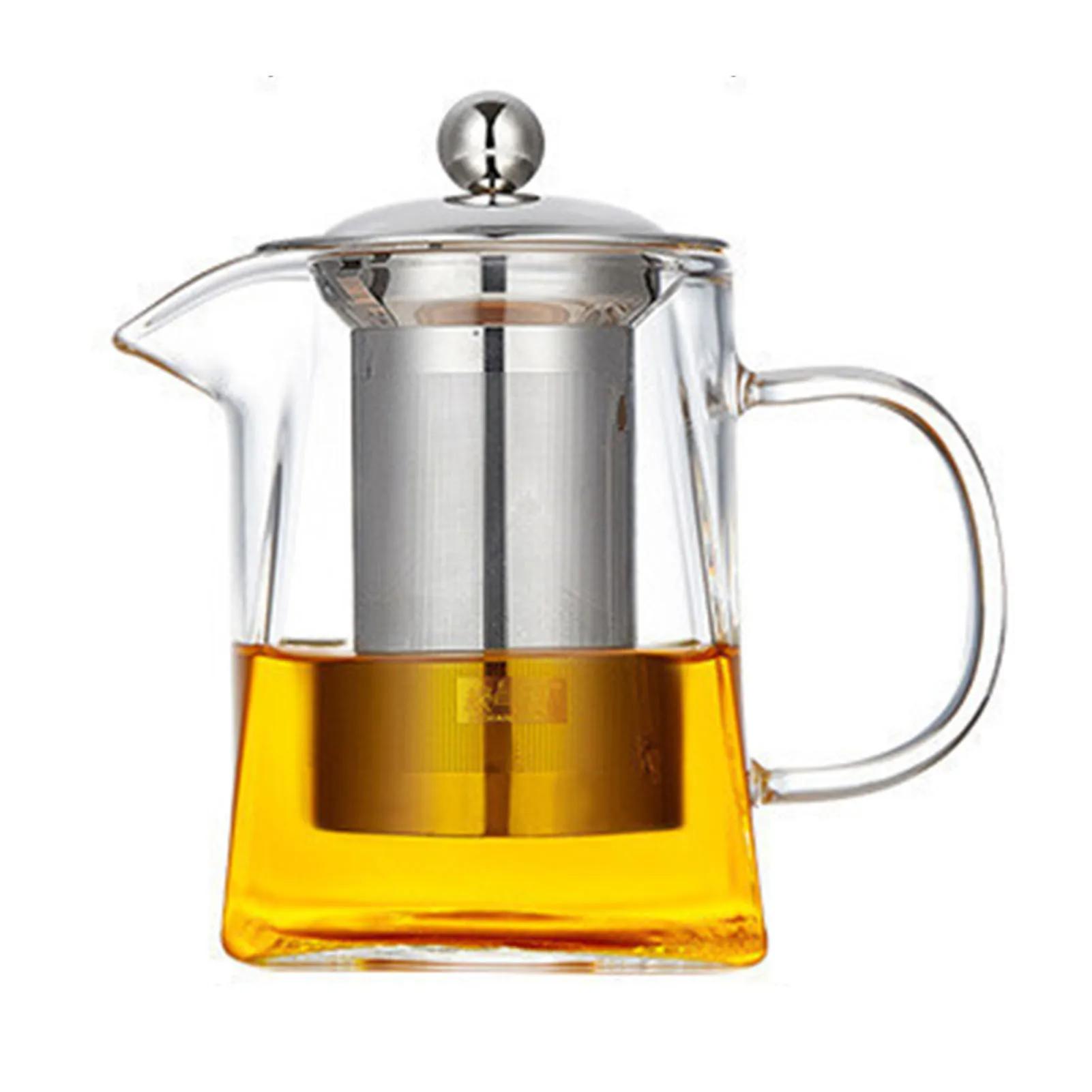 

350 мл Стеклянный чайник с ситечком Чайный набор Чайник Заварник Кувшин Чайная посуда Кухня Столовая Бар Дом Чайный набор Стеклянный чайник Самовар