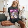Lustiges Katzen-Meme-Shirt Huh Katze T-Shirt Alberner Absurder Shitpost Pullover Uh Weinende Traurige Katze T-Shirt Lustige Geburtstagsgeschenkideen für Katze