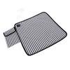 Portable Heated Seat Cushion Canvas USB Adjustable Heating Stadium Seat Pad for Outdoor Camping