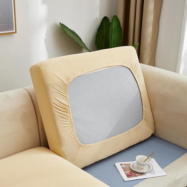 Summer Elastic Sofa Cushion Cover For Furniture Protector Sofa Seat Covers Pets Washable Sofa Cushion Case Removable Livingroom