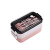 Portable Lunch Bento Box For School Kids Office Worker 3layers Microwae Heating Lunch Container Food Storage Box