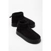 Women's Thick Soled Faux Fur Lined Casual Boots