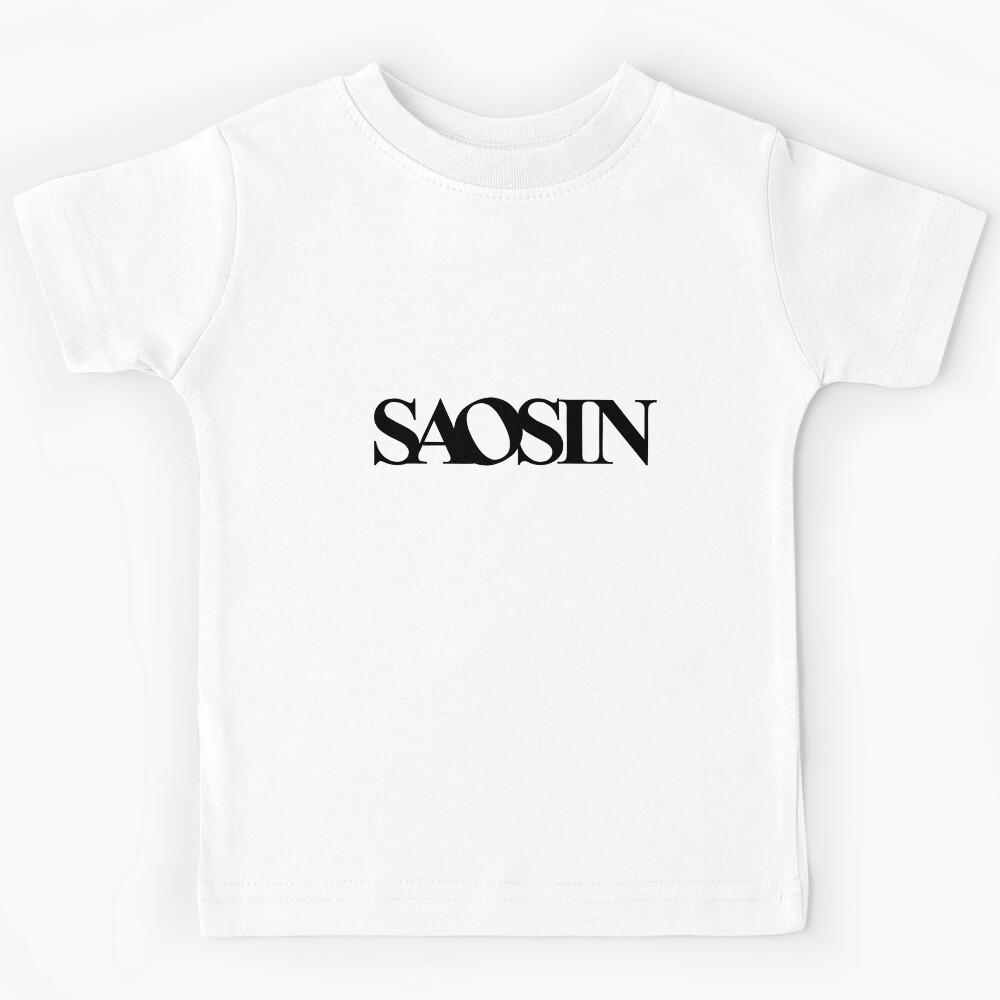 Saosin icon black Kids T-Shirt 160