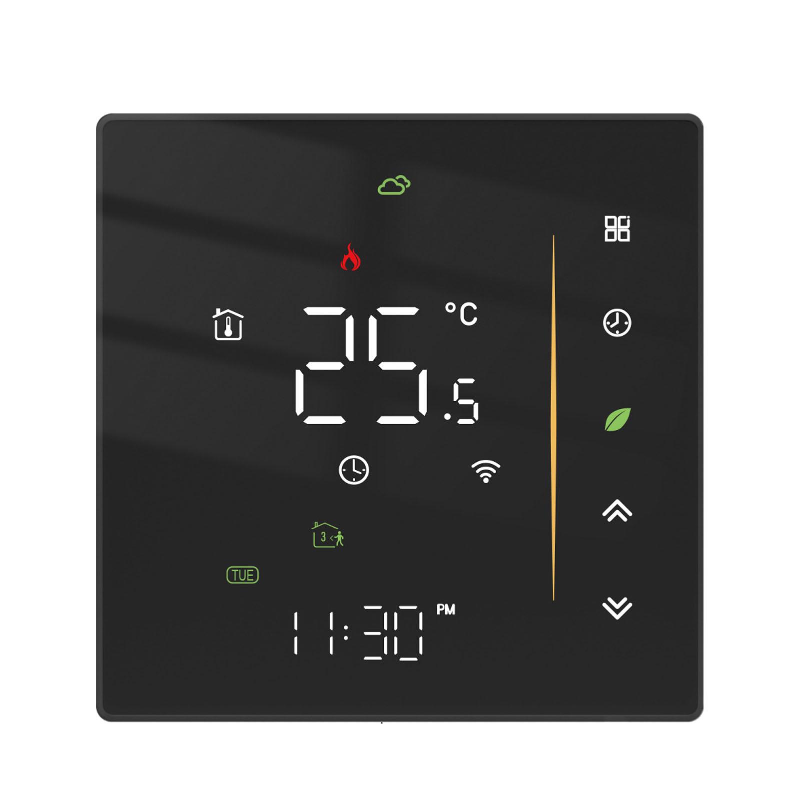 Smart Home Thermostat 5A Energy Efficient Water Boiler Heating WiFi Digital Thermostat 95-240V AC