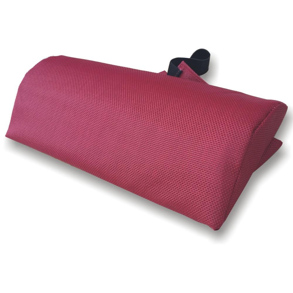 Elastic Band Beach Lounger Neck Pillow Removable Cover Sponge Filling Recliner Headrest Lightweight Ergonomic Curve
