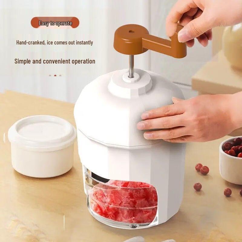 Chang Baosen Manual Hand-Crank Ice Shaver & Smoothie Maker