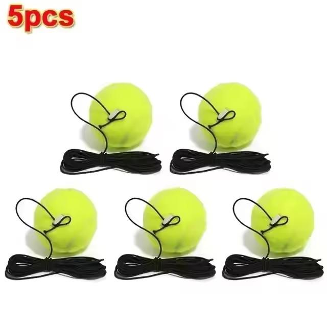 Professional Tennis Training Aids Bases With Elastic Rope Ball Practice Self-Duty Rebound Tennis Trainer Tennis Practice Tool
