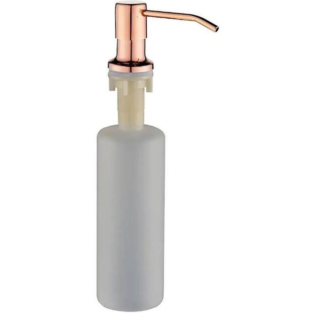 Dispenser per sapone liquido Laveo Drop oro rosa OKD_831T 10747