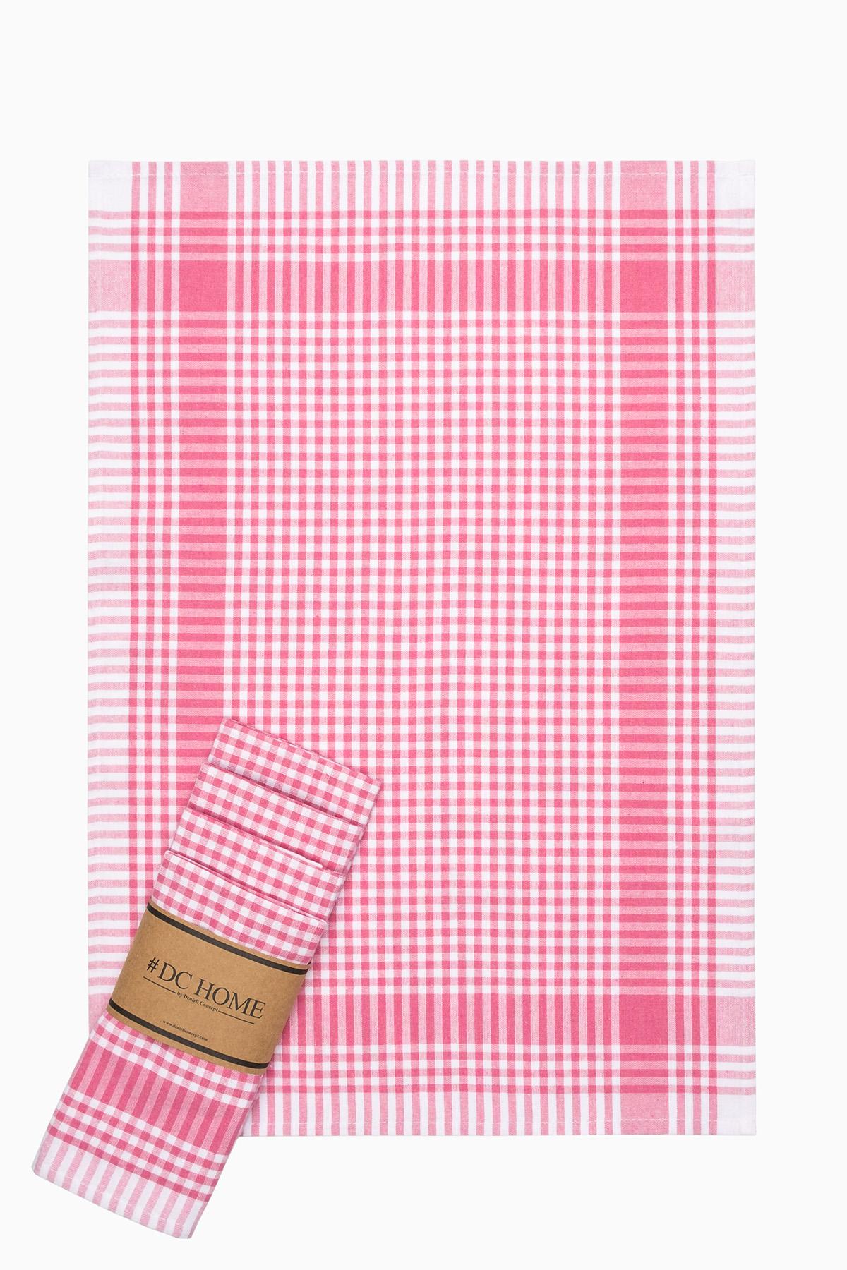 

Кухонні рушники Gingham 5-Piece Pink