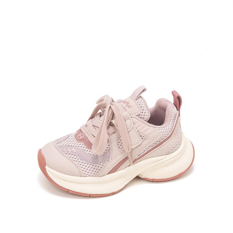 Girls shoes 2025 new spring and autumn children's sports shoes older children's dad shoes autumn student running shoes soft sole