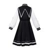 New Sakuraba Ema Cosplay Costume Wig Anime Magical Woma Witch Trial Ema School Uniform Lolita Dress Halloween Christmas Clothing