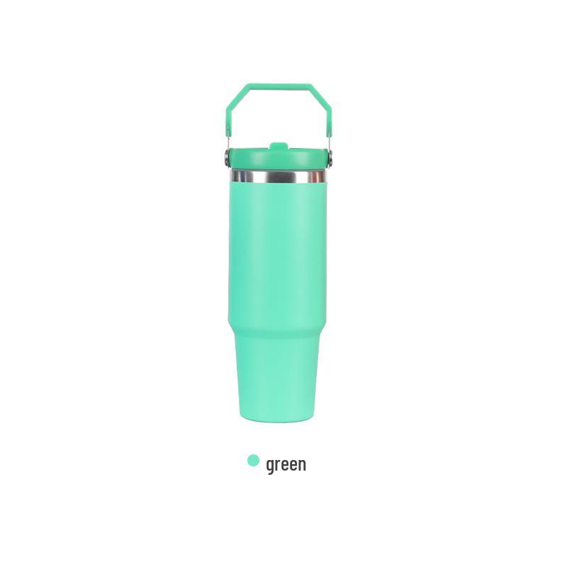 30oz 304 Stainless Steel Ice Buster Cup - Portable Double-Layer Vacuum Insulated Outdoor Tumbler with Handle