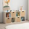 Hand-Woven Imitation Rattan Storage Box Foldable Dirty Clothes Underwear Storage Basket Office Desktop Sundries Container