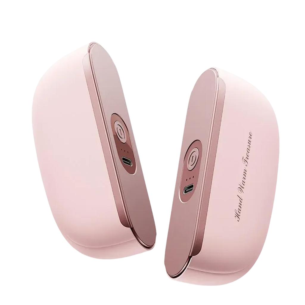 Handwärmer Tragbarer Taschenhandwärmer, Magnetischer Elektrischer Handwärmer Kreativer Geteilter Handwärmer Outdoor-Wärmer Tragbar Zwei in Eins.