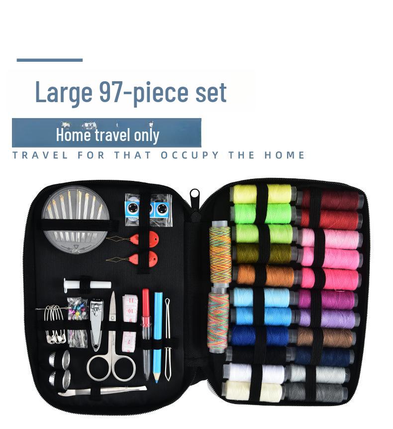 Compact 10-Piece Hand-Sewing Tool Kit