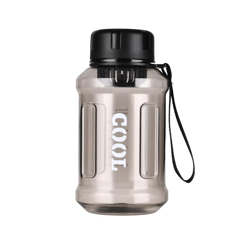 Simple Plastic Water Cup Portable Outdoor Sports Bottle for Water with Filter Sturdy Water Bottle Large Capacity Kettle