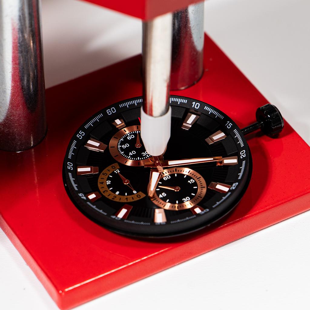 Watch Hand Needle Remover Presser Portable Wristwatch Plunger Puller Accurate Parts Watchmaker Repair Fittings Tools Red