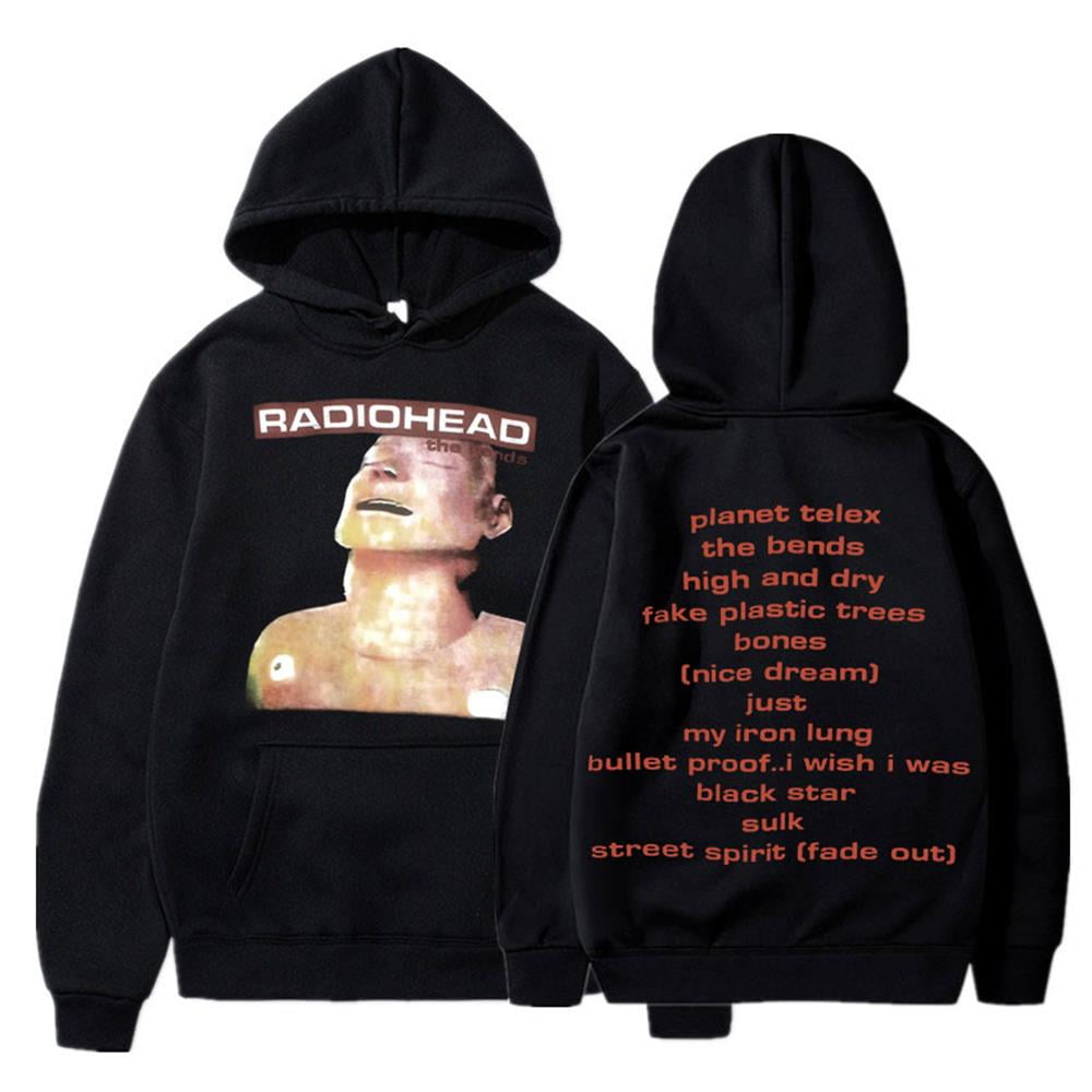 Rock Band Radiohead Hoodies Radiohead Return To The Road Europatournee Sweatshirts Hip Hop Oversize Streetwear Unisex Kleidung