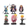 Pvc Piece One Model Ornament Set Of Six For Anime Enthusiasts And Display
