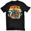 Zeke Til The Livin End Vintage TShirt Unisex Women Metal Rock Band Graphic Tee  Cotton Summer Streetwear Top