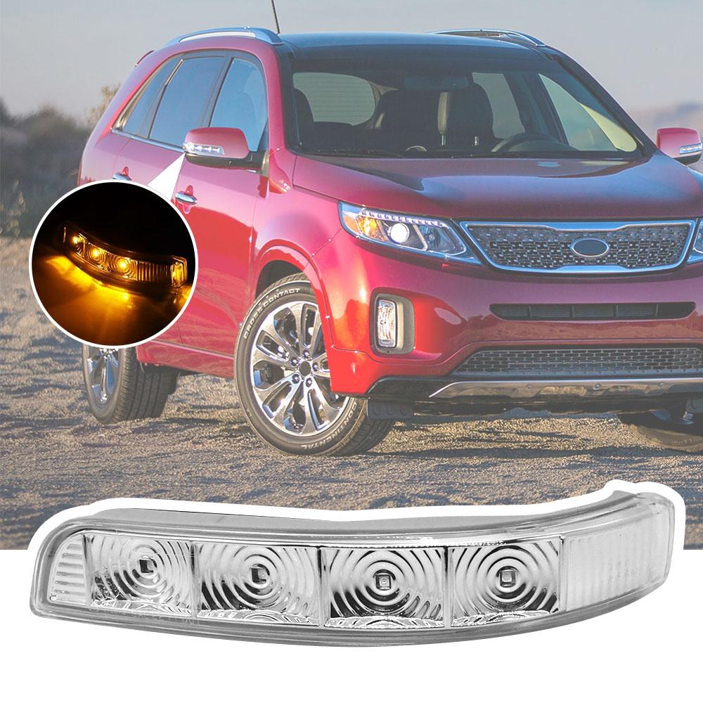Car Rearview LED Turn Signal Light Wing Side Mirror Lamp For KIA Sorento XM 2009 2010 2011 2012 2013 2014 876132P000 876232P000