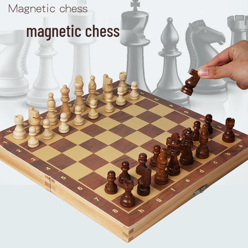 Mussels Magnetic Wooden Chess Set