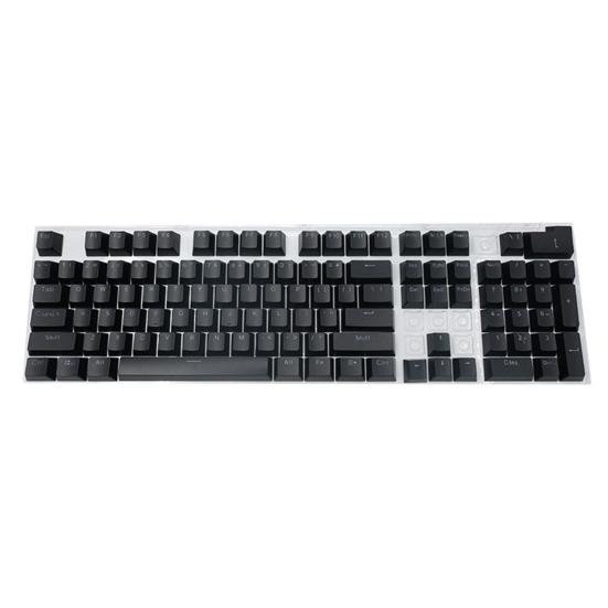 104 шт./комплект Двухцветные для Cherry MX Механическая Подсветка Колпачки Клавиш Клавиатура
