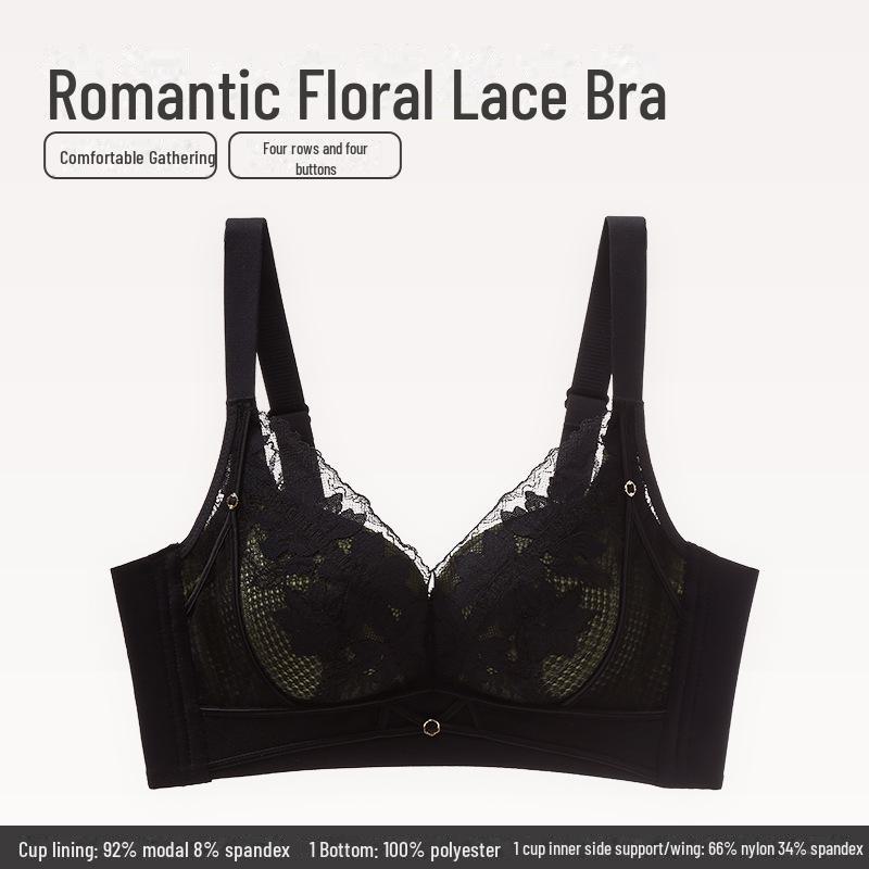 

Женский дышащий бюстгальтер пуш-ап: Защита от провисания, сексуальный стиль, боковая поддержка, без косточек. 36/80AB