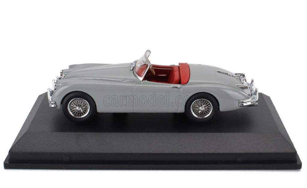 Oxford Jaguar 1/43 XK 150 Roadster Diecast Model (Light Gray) [Parallel Import]