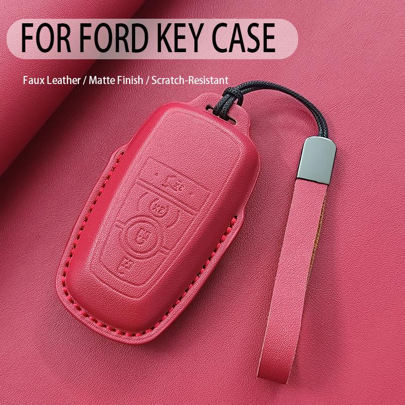 Car Key Case Cover Fob For Ford Focus 3 4 St Mondeo 5 Mk5 Edge Fusion Mustang Explorer F150 F250 F350