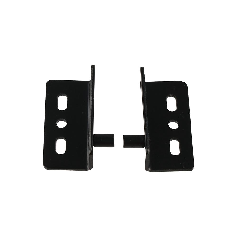 2pcs Stainless Steel Concealed Shaft Multifunction Upper Lower Hinge Clips  Furniture