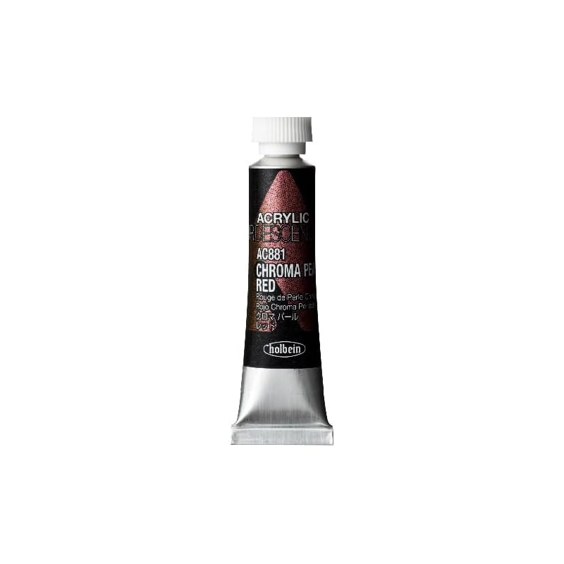 

holbein Acrylic color [iridescence] AC981 5ml chroma pearl red 14881