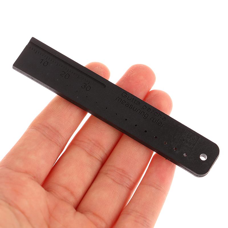 Règles endo dentaires pour jauge de point de gutta-percha, règle de mesure d'étalonnage, échelle de mesure de portée, instruments endodontiques, dentisterie
