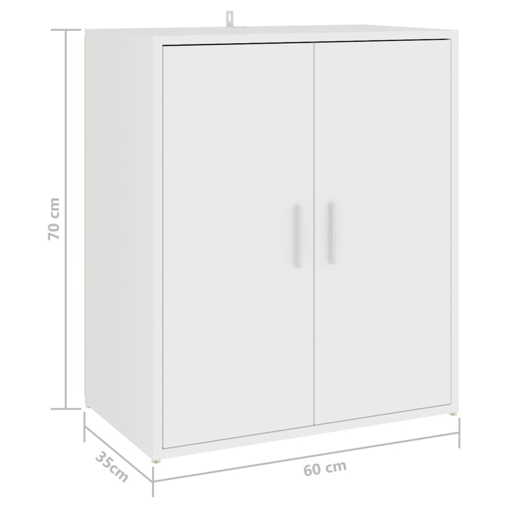 Eingangsschuhschrank, Doppeltürschrank, 60x35x70 Cm Holzverarbeitung