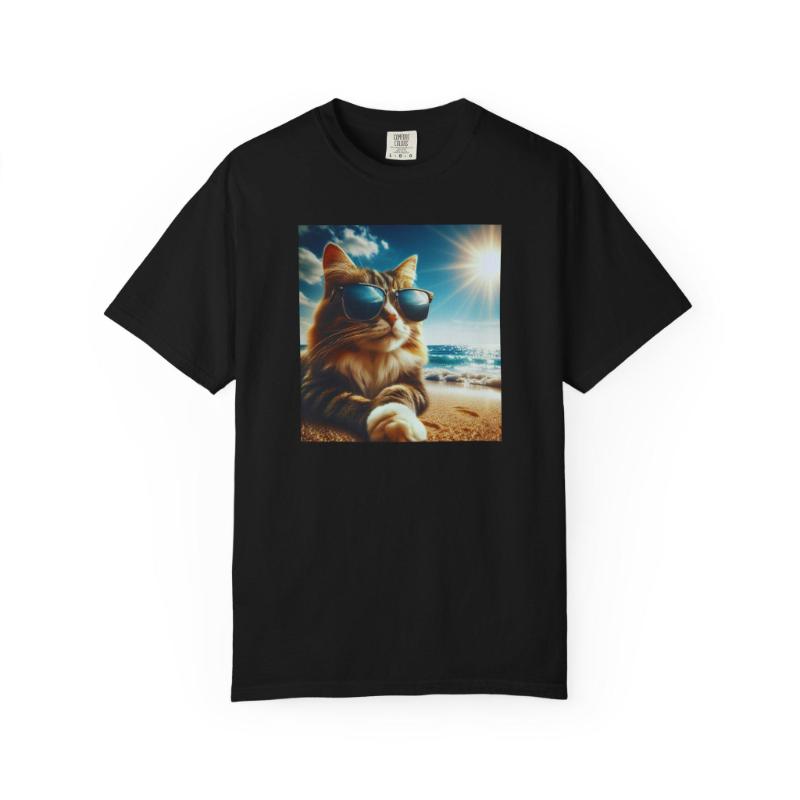 SunKissed Cat TShirt 100 US Cotton Summer Tee S