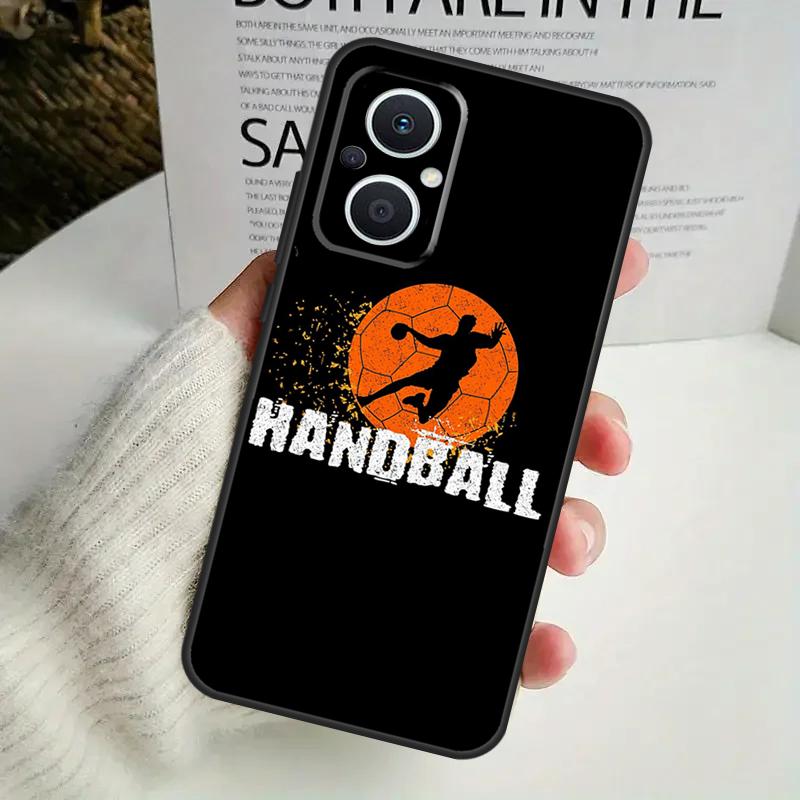 Handball Sport For OPPO Reno 11 F 10 Pro 4Z 5Z 8T 4 5 6 7 8 Lite OPPO Find X3 X6 Pro X2 Neo X5 Lite Case
