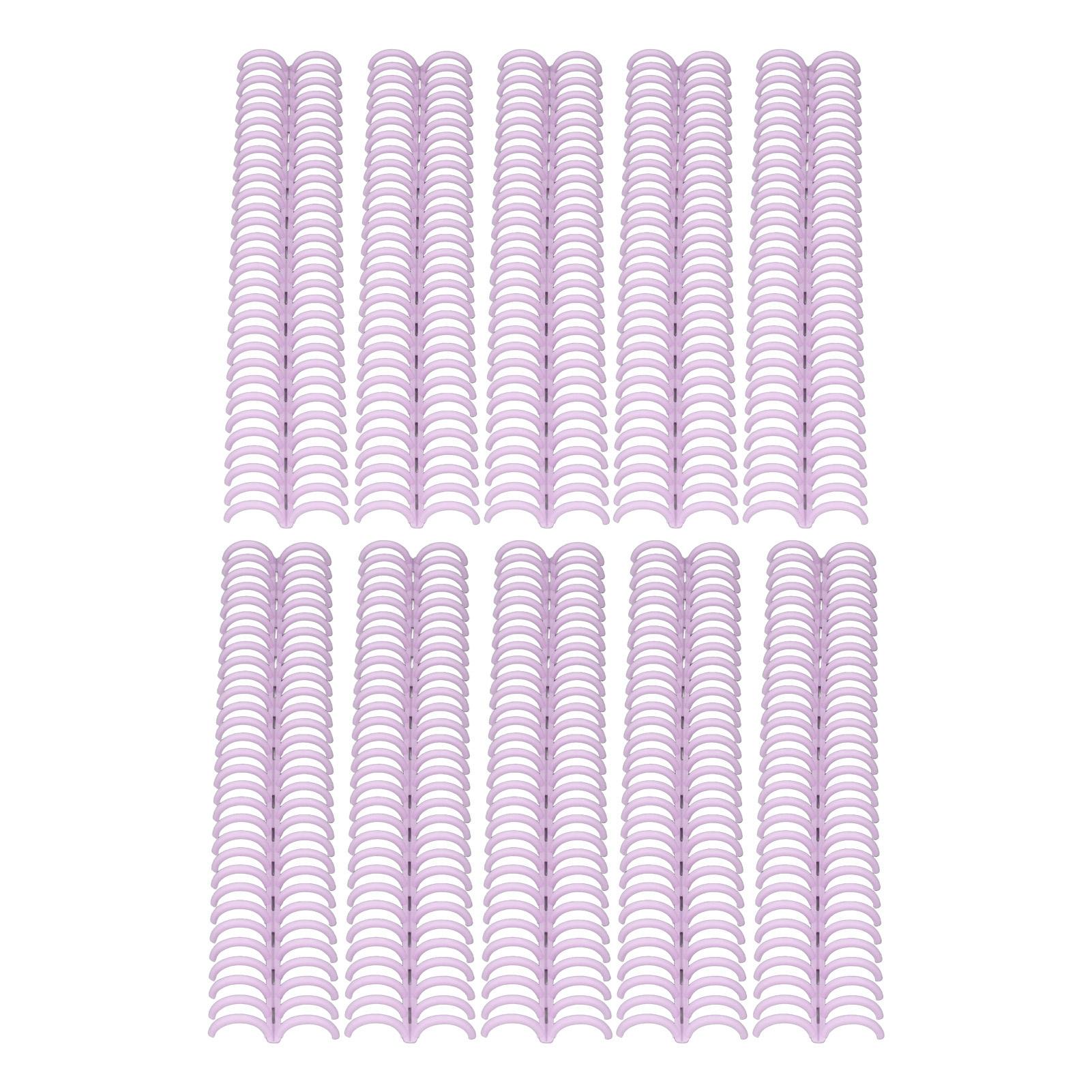 

10 шт. Гребни для переплета 150 страниц 30 колец Пластиковые гребни для переплета Легко открывать и закрывать Добавление 19 мм для