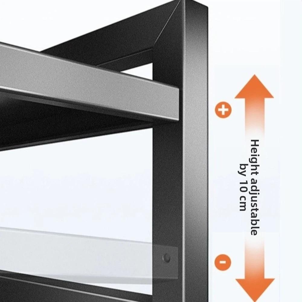 Retractable Metal Kitchen Storage Rack Adjustable Oven Storage Shelf  Seasoning Storage