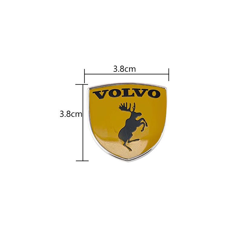 Металлический значок на крыло Volvo
