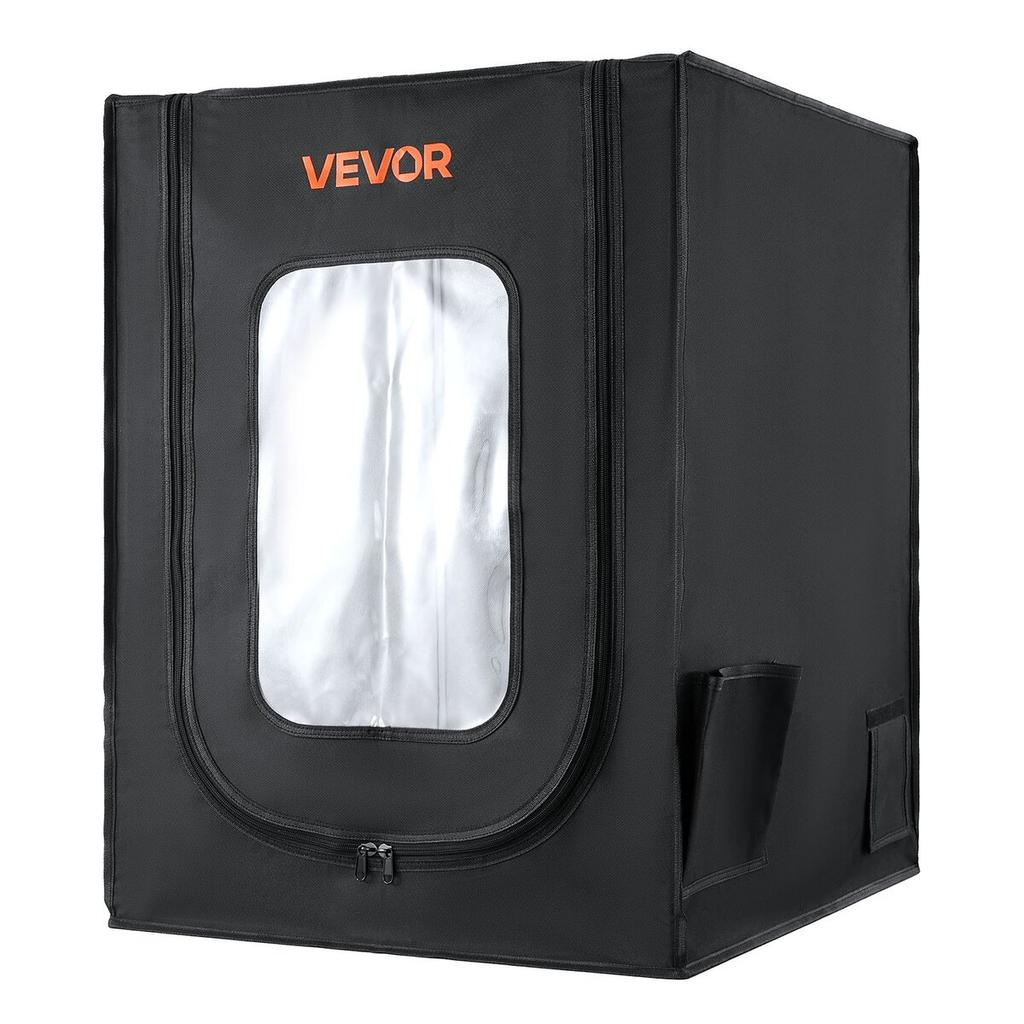 3D Printer Enclosure, Dustproof Waterproof Oxford Cloth 3D Printer Tent, Constant Temperature Protective Case with LED Lighting, Compatible with