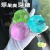Green Apple Slushie Squishy Fidget Toy Crunchy Moldable Non-Bounce Sensory Stress Reliever Medium Grip Strength Slow Rising Gift
