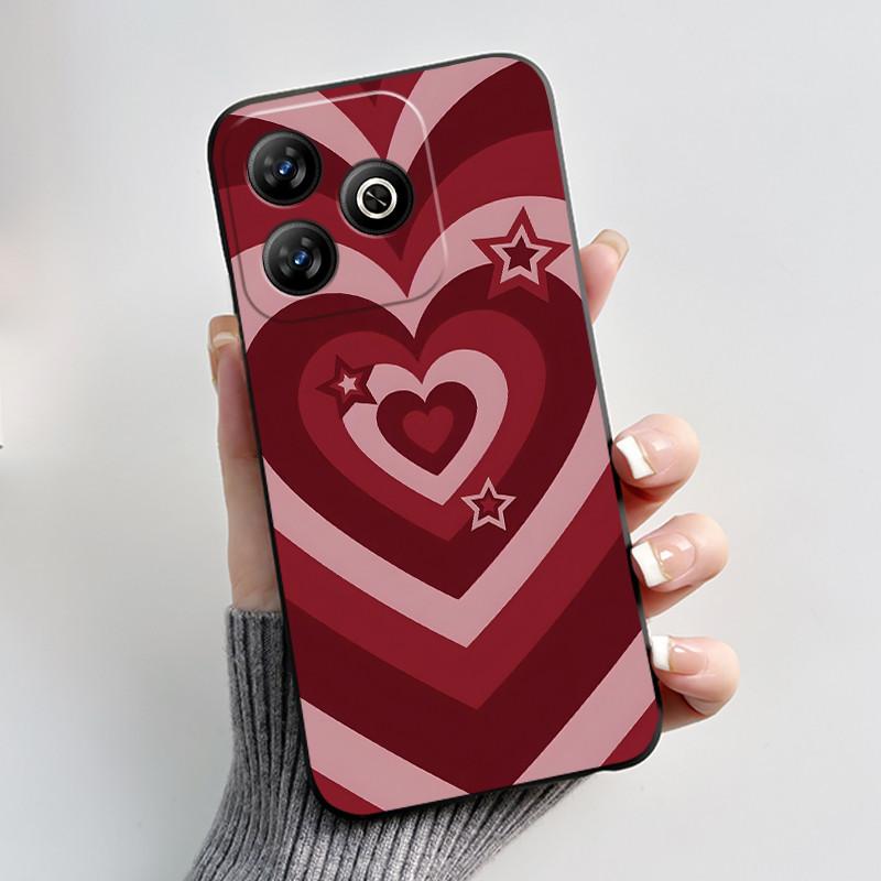 For ZTE Axon 60 / Blade V60 / Nubia V60 Case Cute Rabbit Casing For ZTE Axon60 BladeV60 NubiaV60 Black Silicone Protective Cover