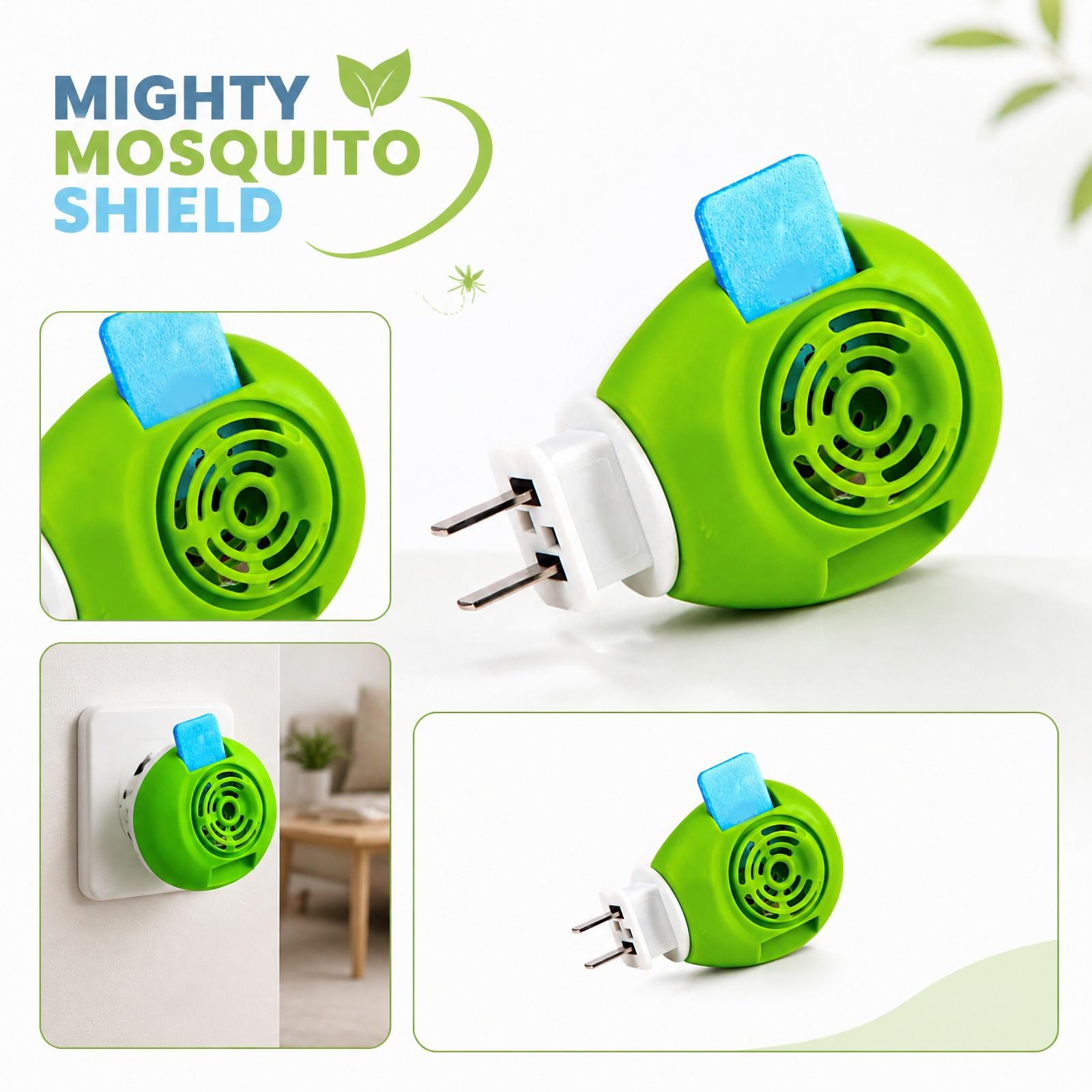 Electric Mosquito Repellent Heater 4W Rated Power Plug-In Device for Heating Mosquito Repellent Mats Suitable for Indoor Use One Size