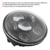 5,75in 75W LED Reflektor 6500K High Birhgtness Motocykl Reflektor Pasuje do Jeep Wrangler
