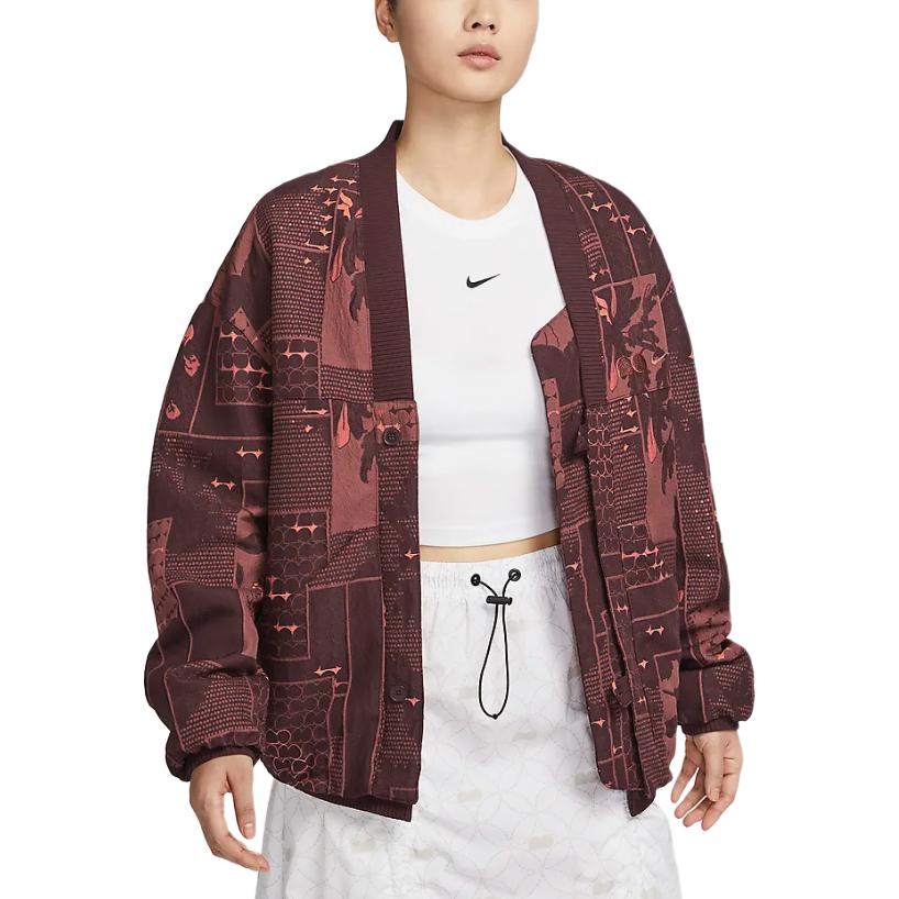 Nike Vestes & Manteaux Naomi Osaka Femme Bordeaux FV7796-652