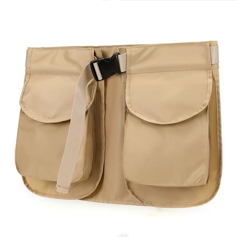 Outdoor hiking, mountaineering bag, sports fanny pack, storage belt, multi-pocket waist seal, pavement