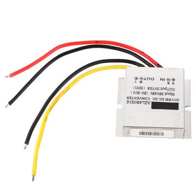 DCDC Voltage Reducer 48V To 5V 10A 50W Waterproof Voltage Regulator Converter